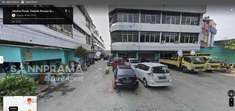 dijual ruko gudang kantor cempaka baru