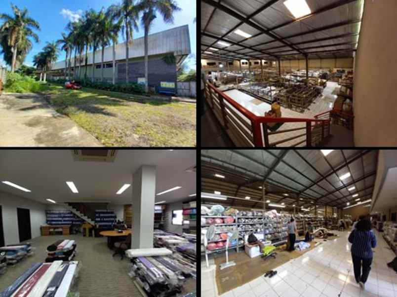 dijual ruko gudang kantor cirarab kec legok kab