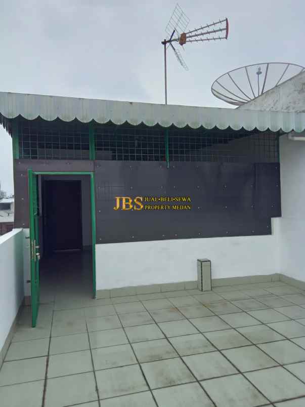 dijual ruko gudang kantor jalan belitung dekat jl