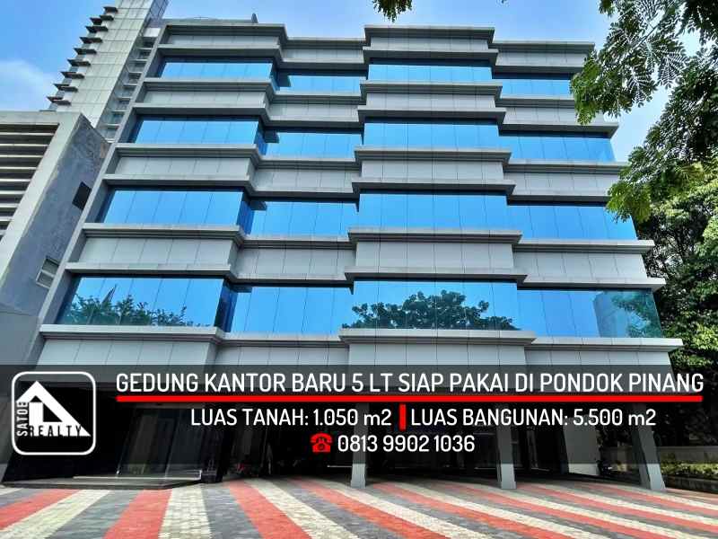 dijual ruko gudang kantor jl ciputat raya kebayoran lama
