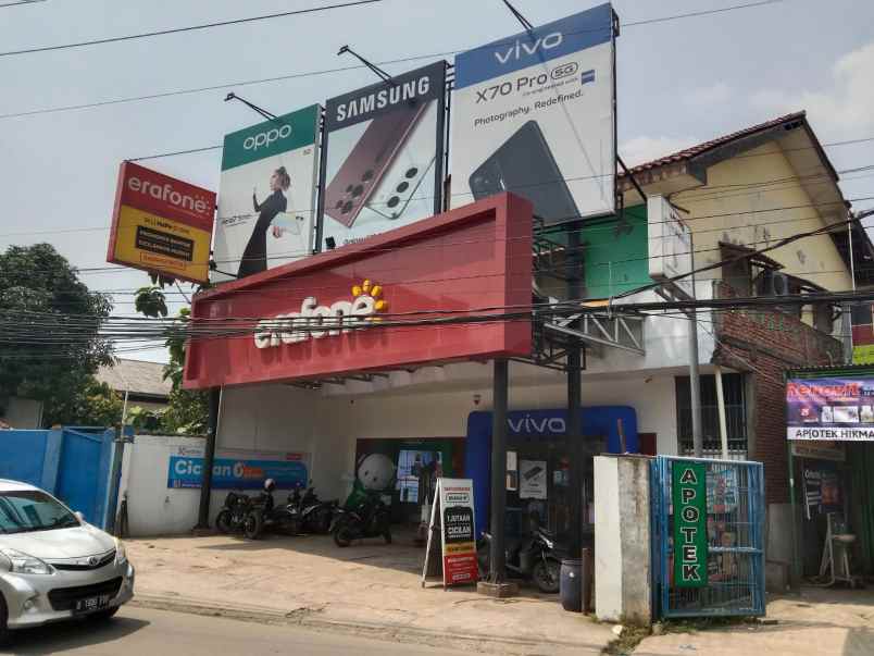 dijual ruko gudang kantor jl raya hm bosih selang