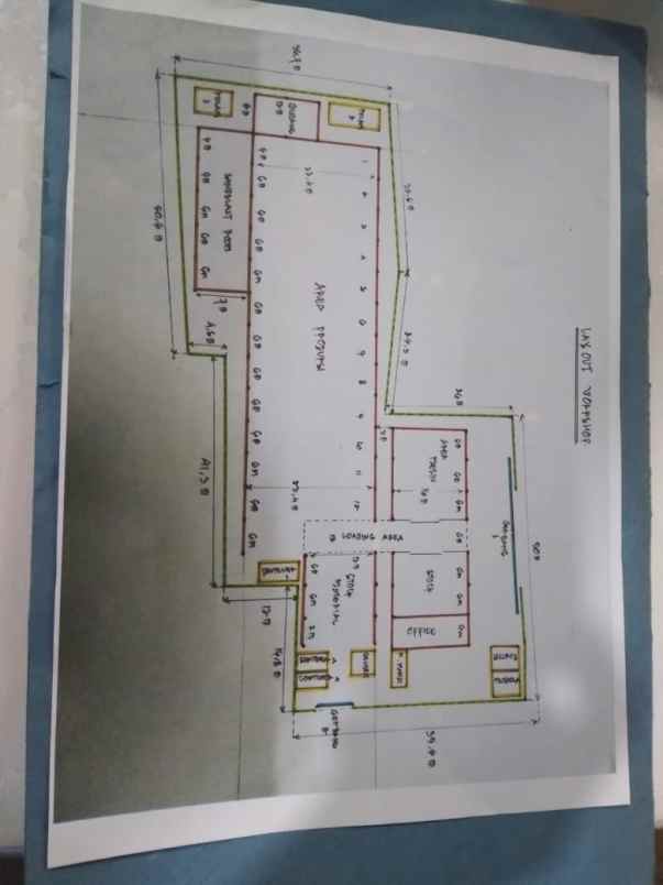 dijual ruko gudang kantor jl toyogiri selatan tambun
