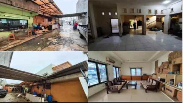 dijual ruko gudang kantor kel galur kec johar baru