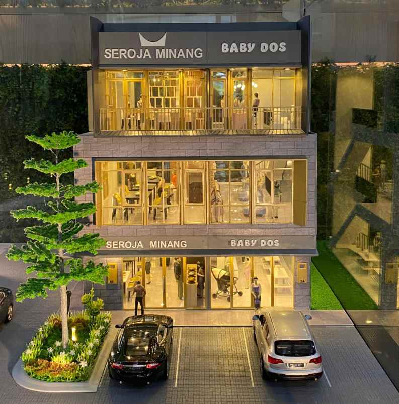 dijual ruko gudang kantor the exquis bsd