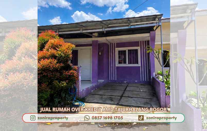 dijual rumah amd tajurhalang bogor
