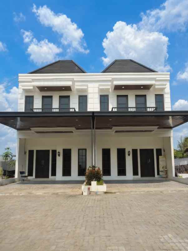 dijual rumah baru dalam cluster siap huni