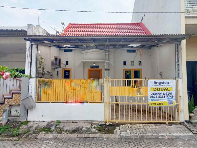 dijual rumah bukit palma blok c citraland surabaya