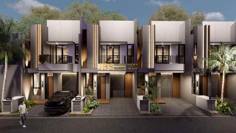 dijual rumah cbd helvetia jl veteran