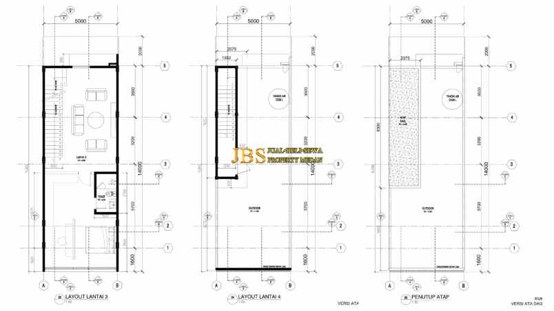 dijual rumah cbd helvetia jl veteran