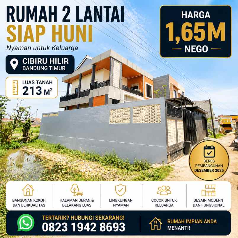 dijual rumah cibiru hilir