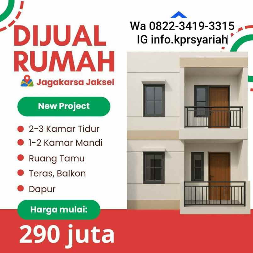 dijual rumah ciganjur