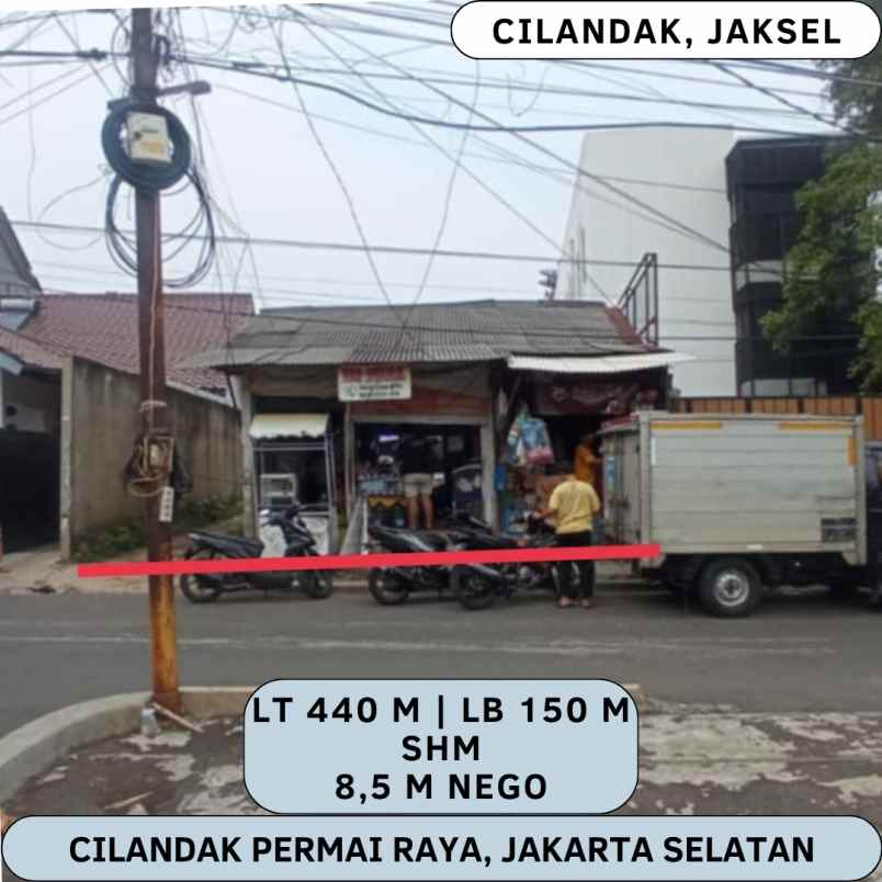 dijual rumah cilandak