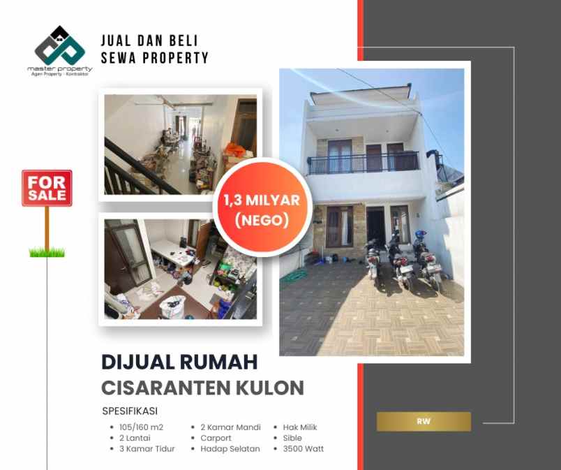 dijual rumah cisaranten kulon