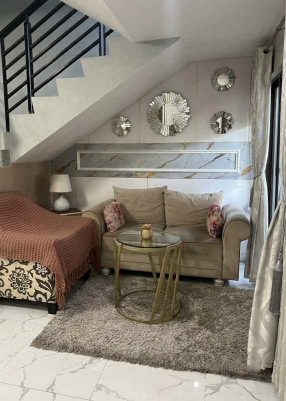 dijual rumah cluster palm residence