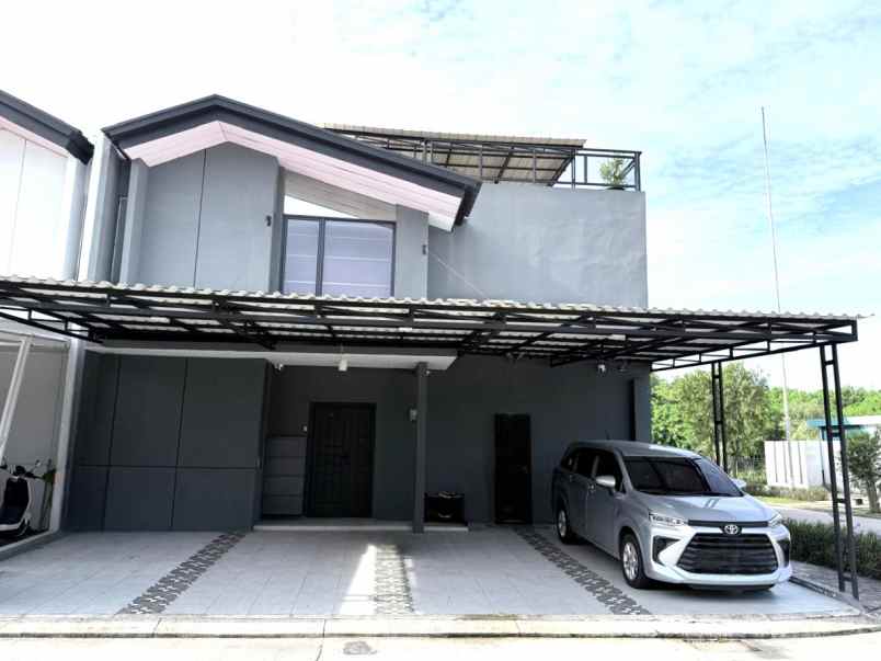 dijual rumah cluster silvercreek