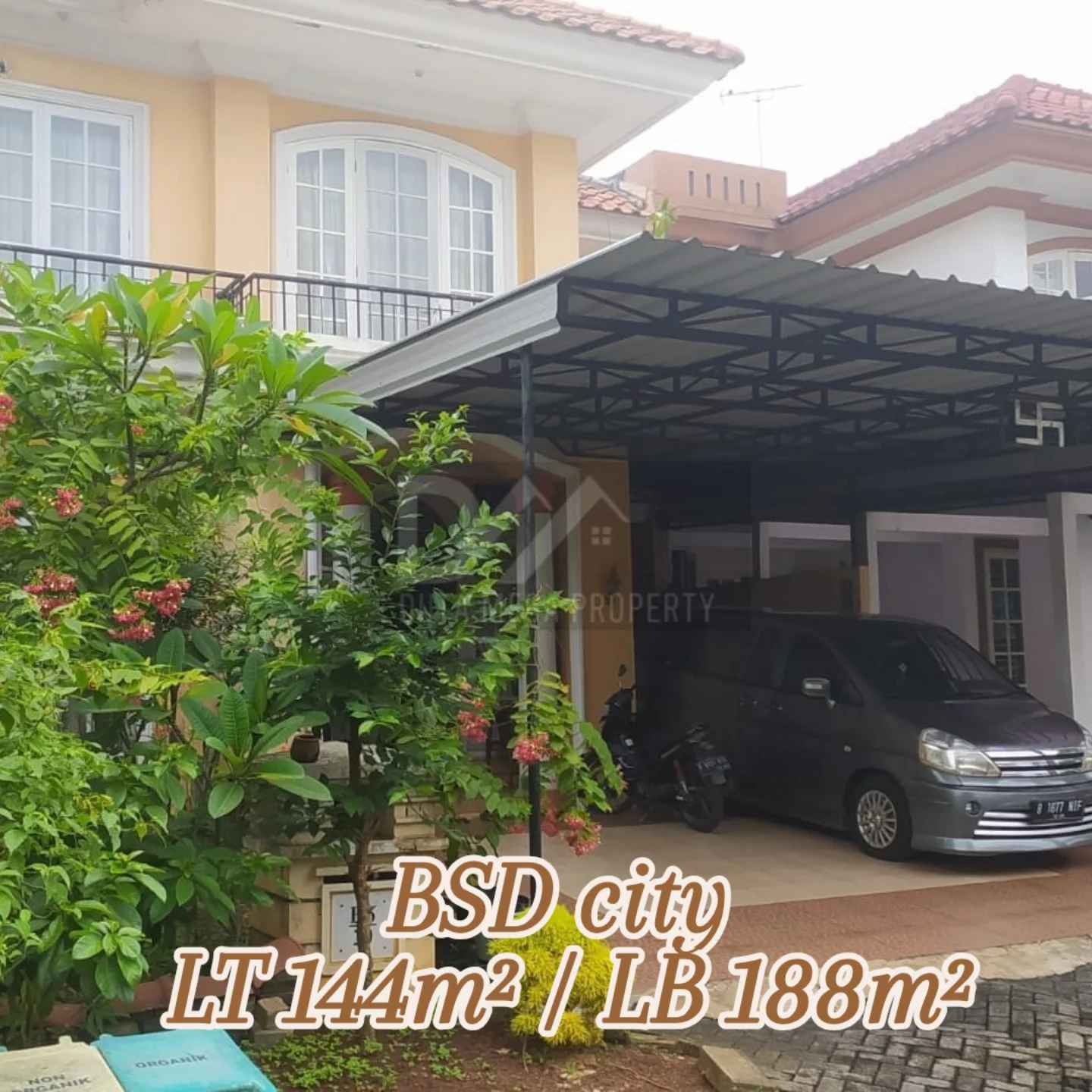 dijual rumah di bsd city