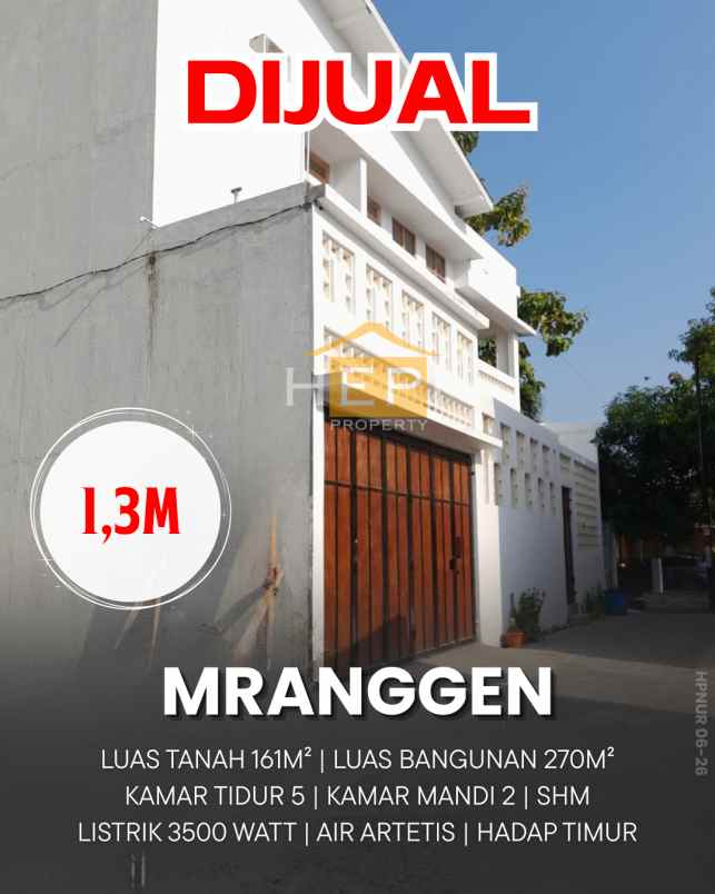 dijual rumah di mranggen demak