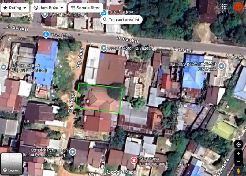 dijual rumah dijual rumah di gang bumi