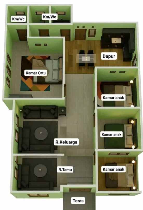 dijual rumah dijual rumah di jln raya
