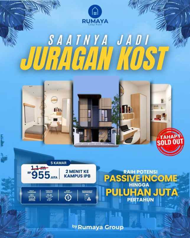 dijual rumah dramaga kampus ipb