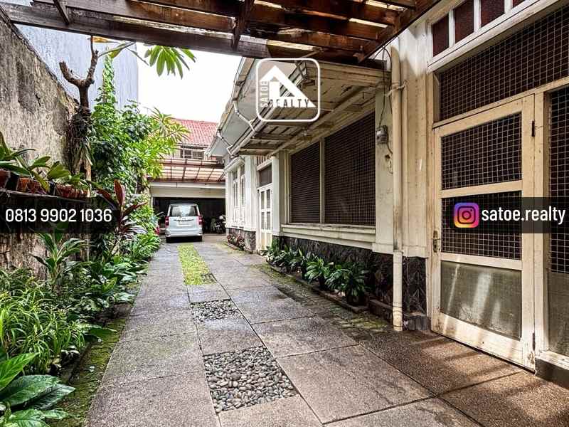 dijual rumah gondangdia menteng jakarta