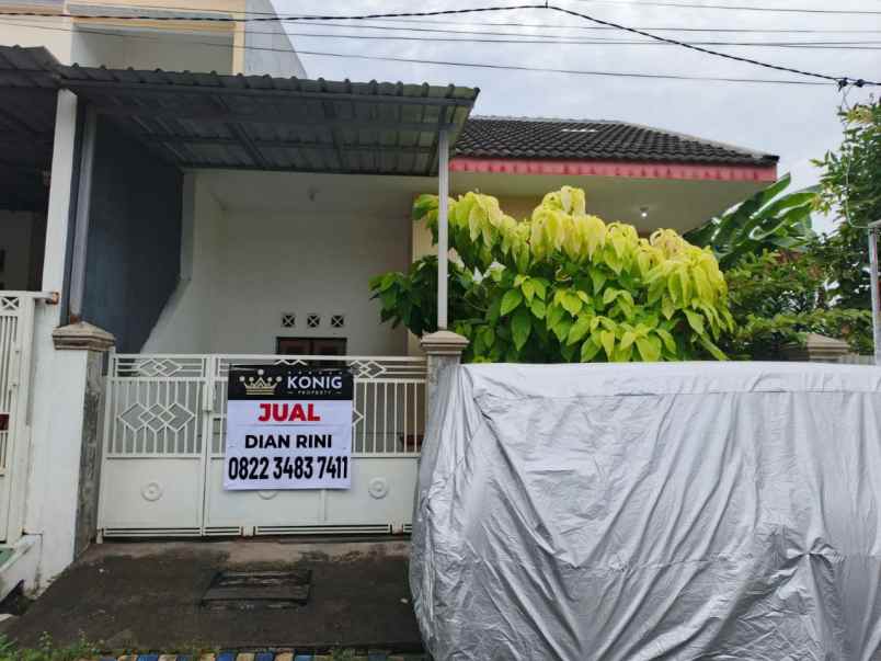 dijual rumah griya benowo indah