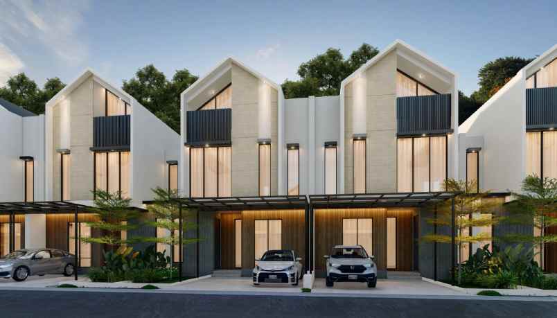 New House 3 Lantai Ada Ruang Kerja Di Jgc Jakarta Garden City
