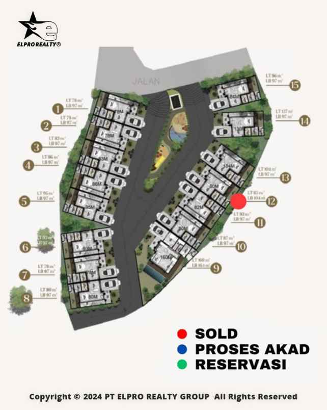 dijual rumah jalan cendrawasih bintaro