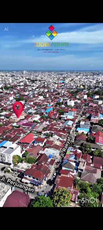 dijual rumah jalan nanggarjati hm yamin