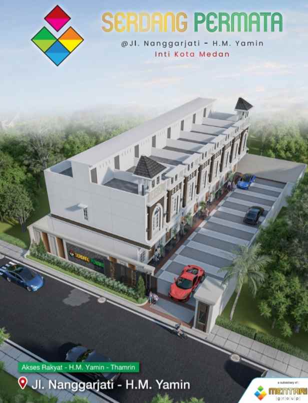 dijual rumah jalan nanggarjati hm yamin