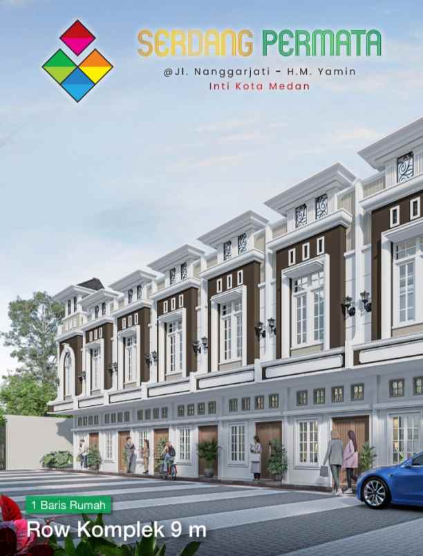 dijual rumah jalan nanggarjati hm yamin