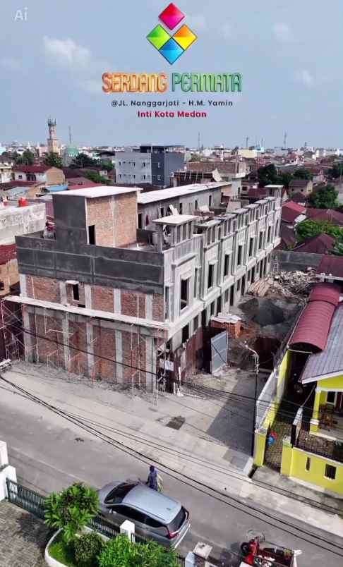 dijual rumah jalan nanggarjati hm yamin