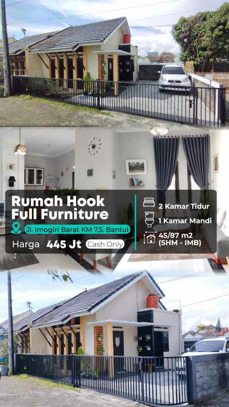 dijual rumah jl imogiri km 7 5
