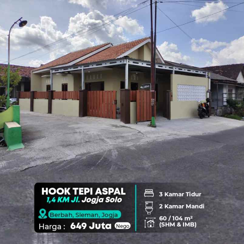 dijual rumah kalitirto