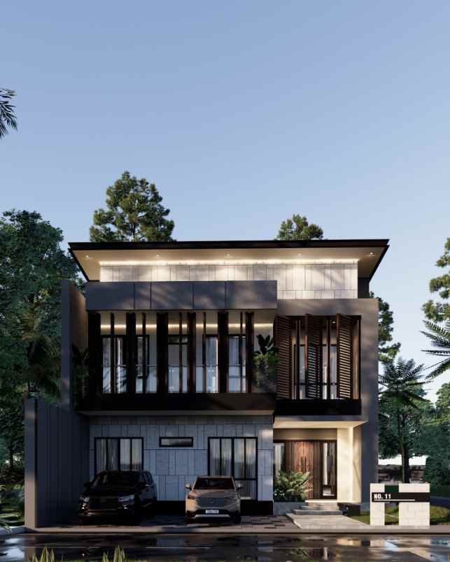 dijual rumah kelapa indah tangerang