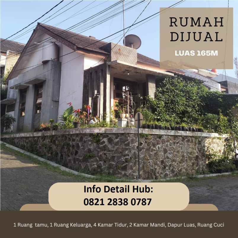 dijual rumah komp pesona alam residence