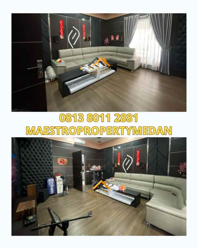 dijual rumah komplek citraland gama