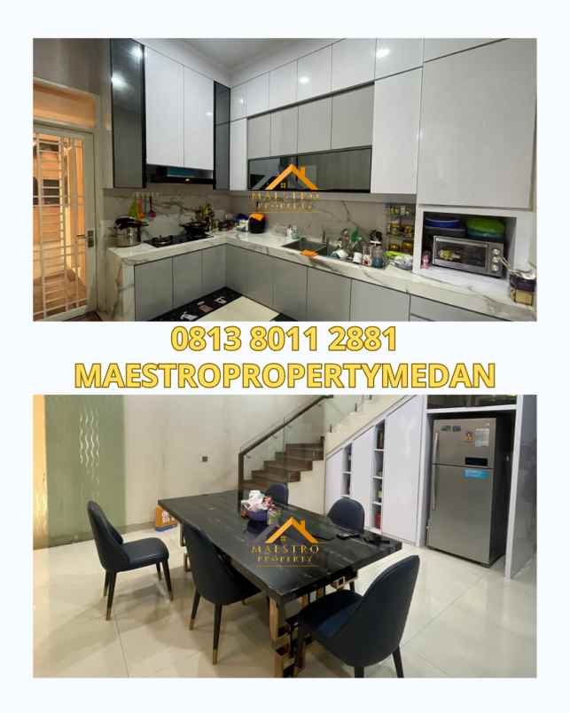 dijual rumah komplek citraland gama