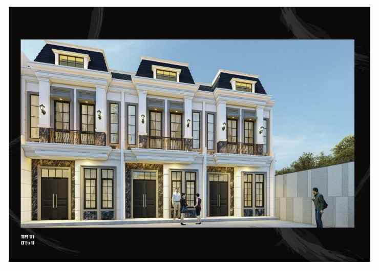 dijual rumah komplek jemadi luxe jalan