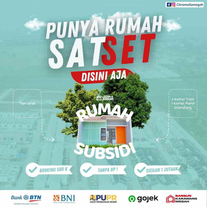 dijual rumah majalaya lemahmulya