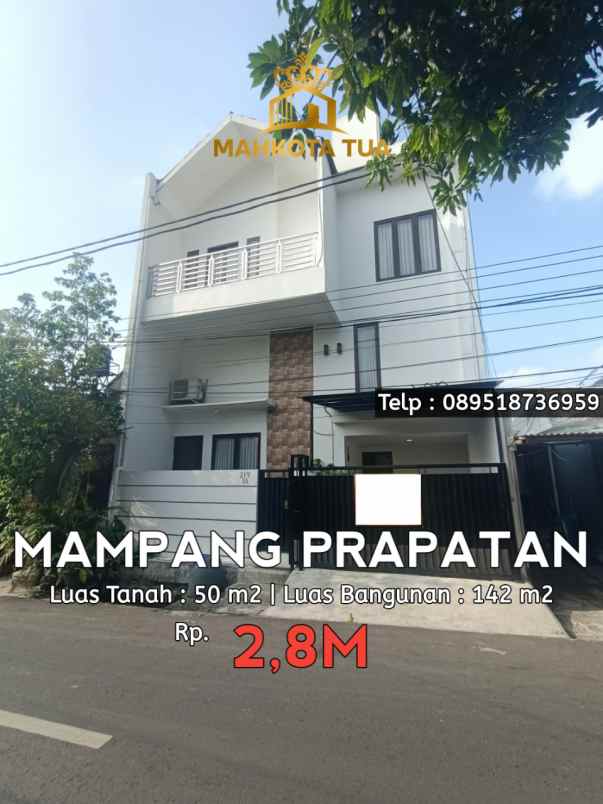 dijual rumah mampang prapatan