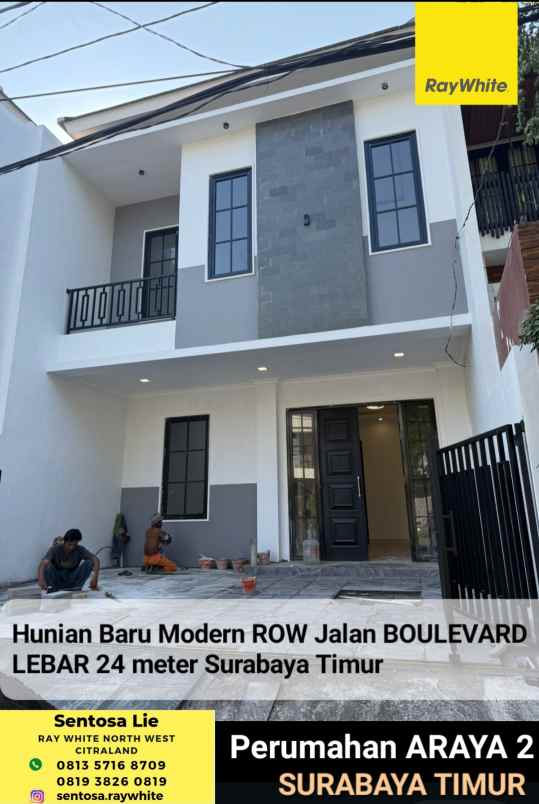 dijual rumah medokan semampir