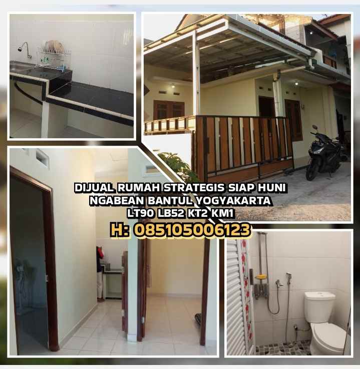 dijual rumah ngabean bantul yogyakarta