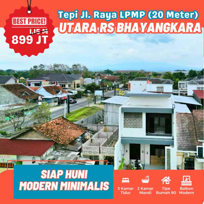 dijual rumah ngajeg tirtomartani
