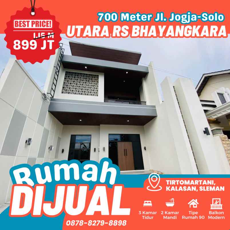 dijual rumah ngajeg tirtomartani