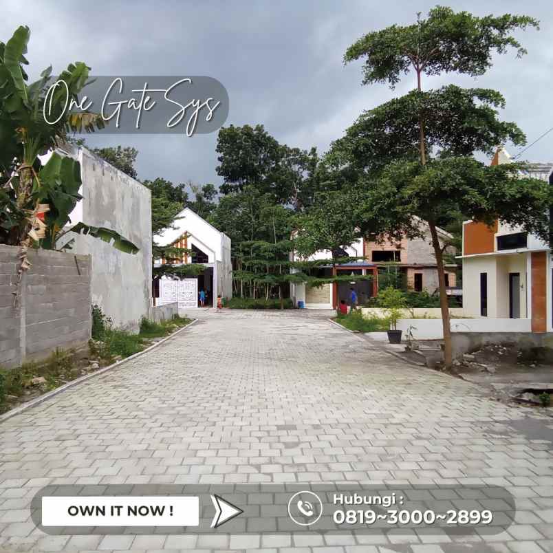 dijual rumah perumakan kkr1 prambanan