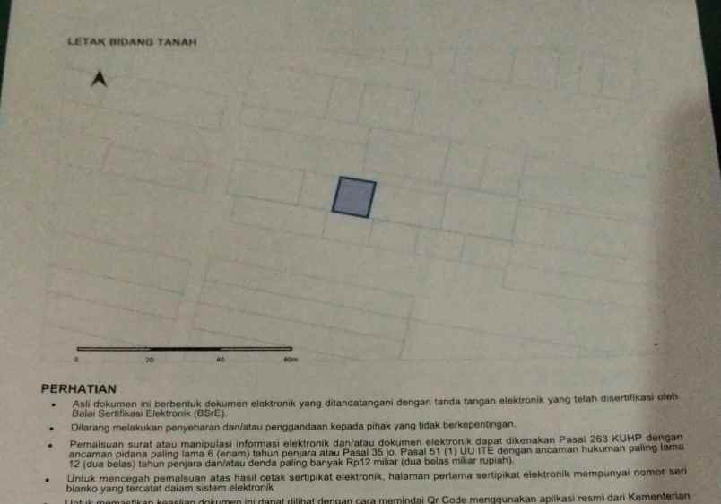 dijual rumah sambego