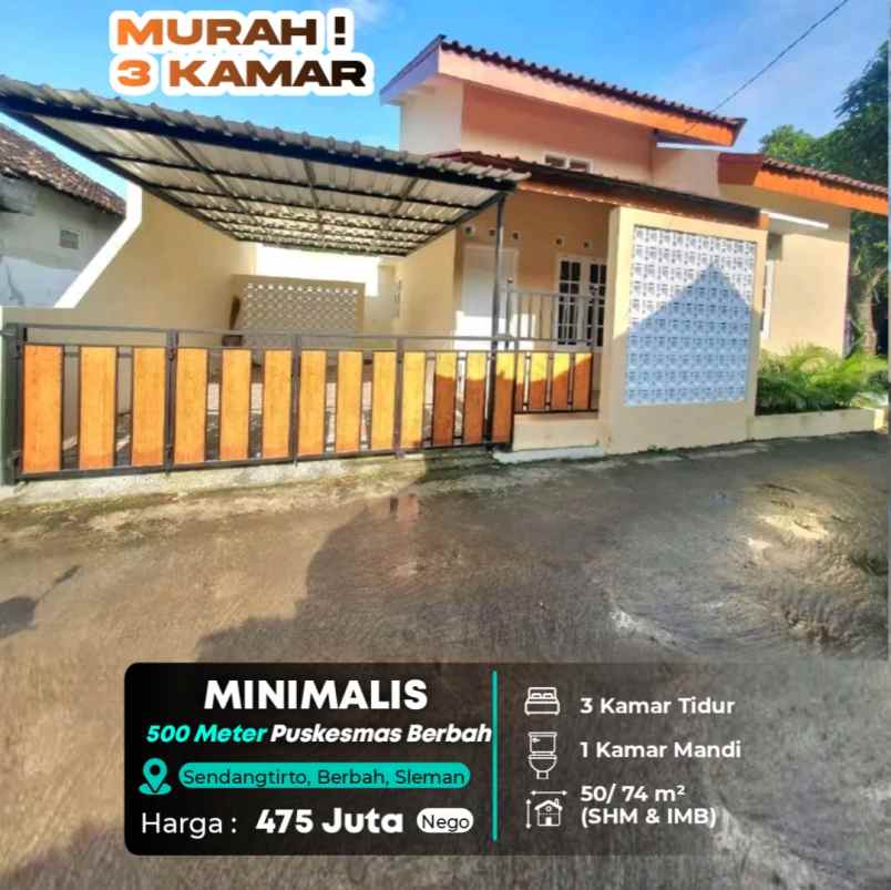 dijual rumah sendangtirto