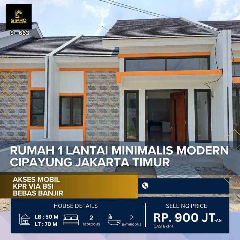 dijual rumah sip663