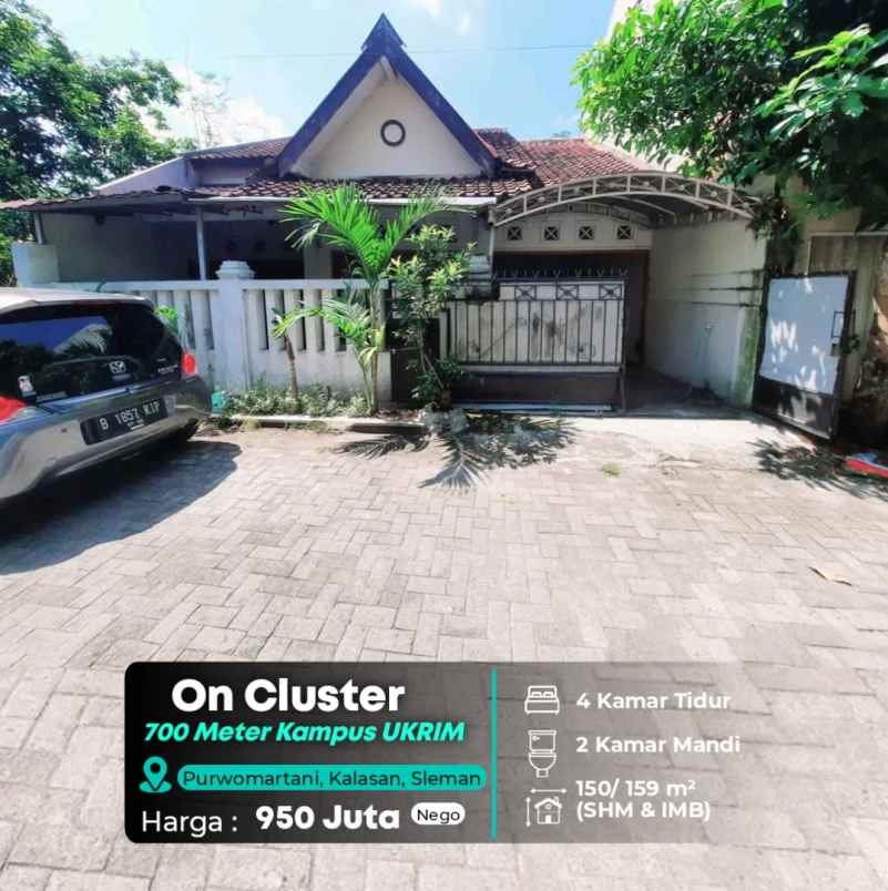 dijual rumah sleman